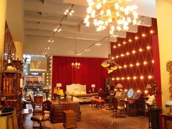 Работы : Реконструкция интерьера Центрального дома мебели