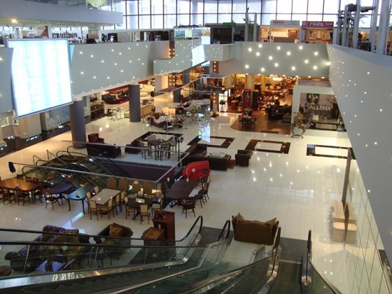 Работы : Реконструкция интерьера Центрального дома мебели