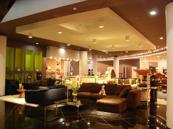 Работы : Реконструкция интерьера Центрального дома мебели