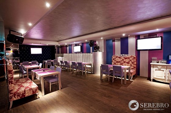 Работы : Ресторан SEREBRO
