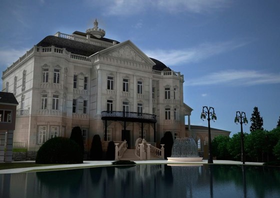 Работы : Частный особняк