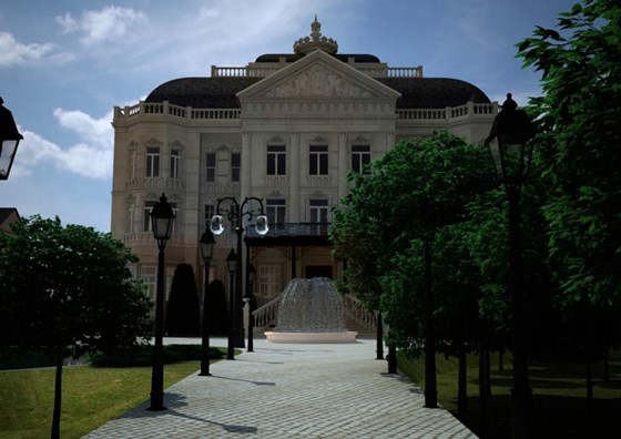 Работы : Частный особняк