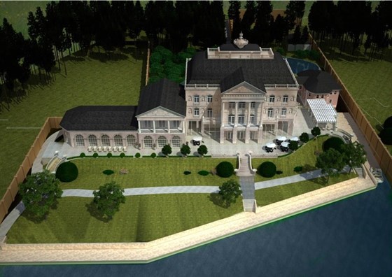 Работы : Частный особняк