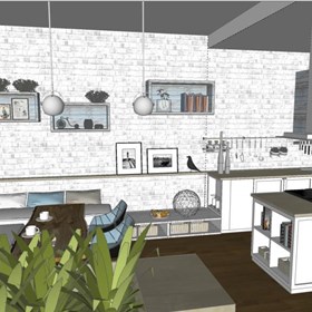 Работы : Квартира RiverStone