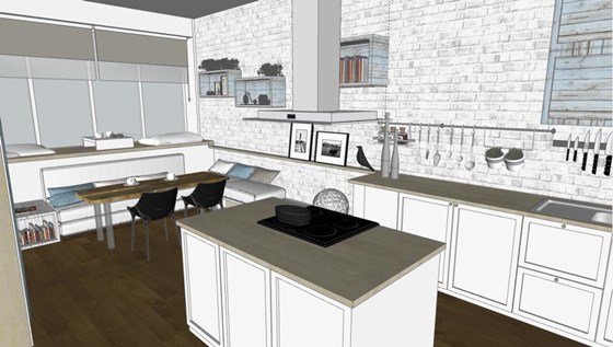 Работы : Квартира RiverStone