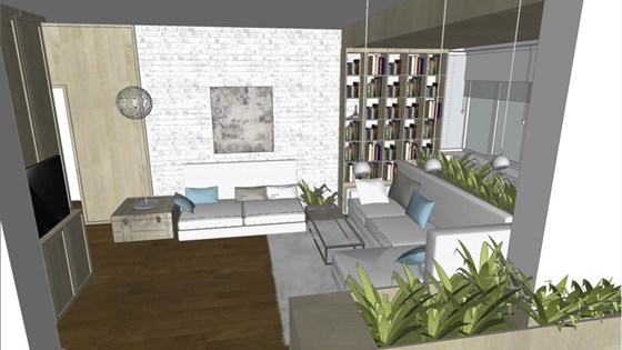 Работы : Квартира RiverStone