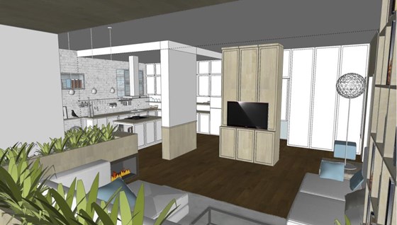 Работы : Квартира RiverStone