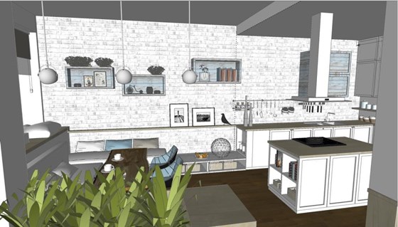 Работы : Квартира RiverStone